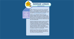 Desktop Screenshot of nomadlinux.com